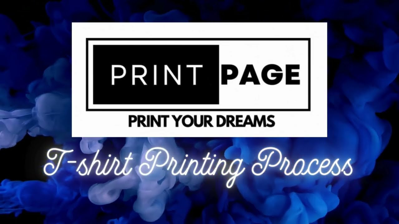 t shirt print process